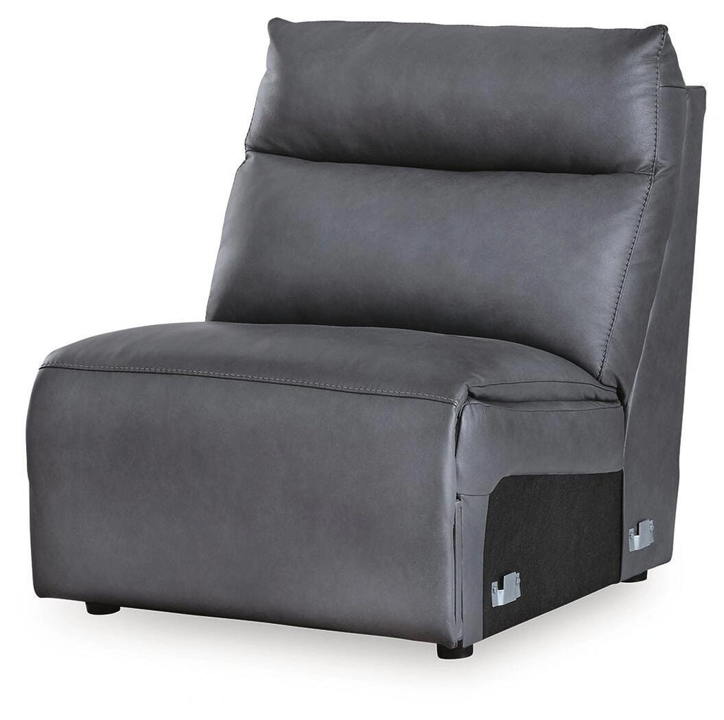 ModZ Power Reclining Sectional with Audio Console