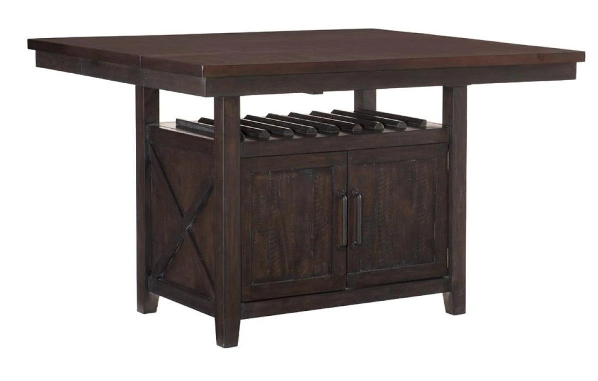 Oxton Counter Height Table in Dark Cherry 5655-36*