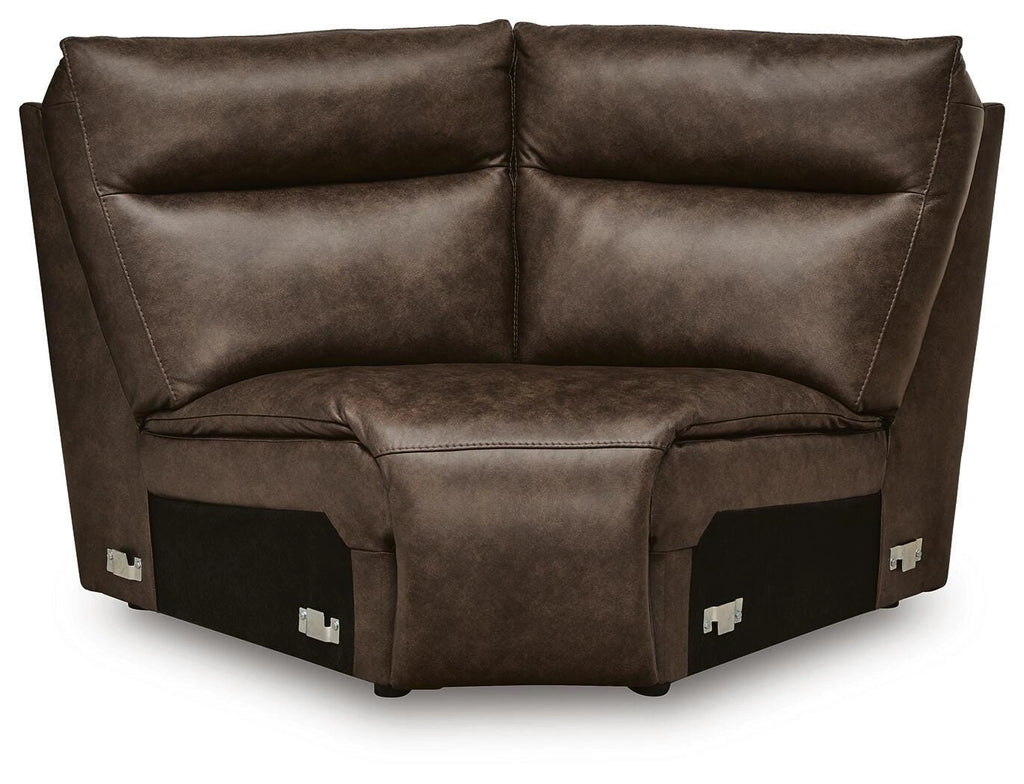 ModZ Power Reclining Sectional with Audio Consoles