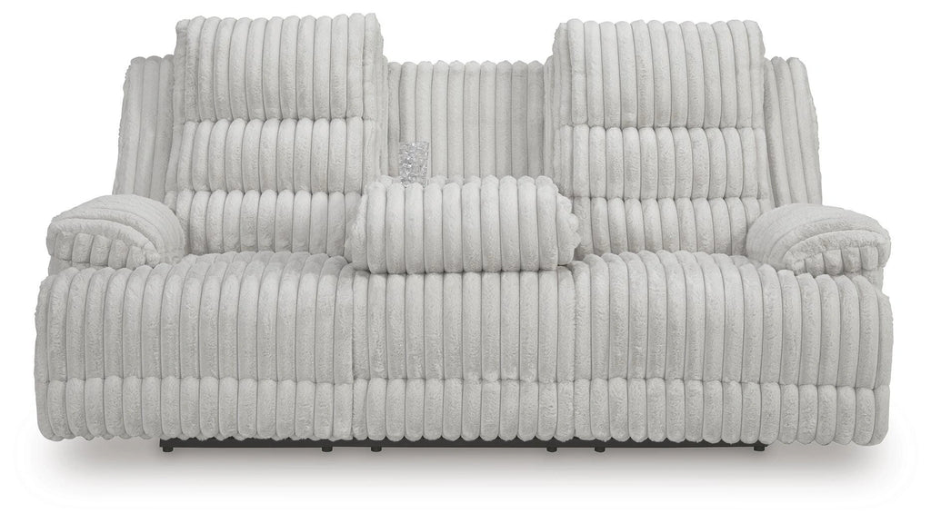 Rhines Falls Power Reclining Sofa with Drop Down Table