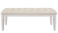 Allura Bed Bench in White 1916W-FBH