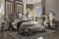 Versailles Velvet & Antique Platinum Queen Bed