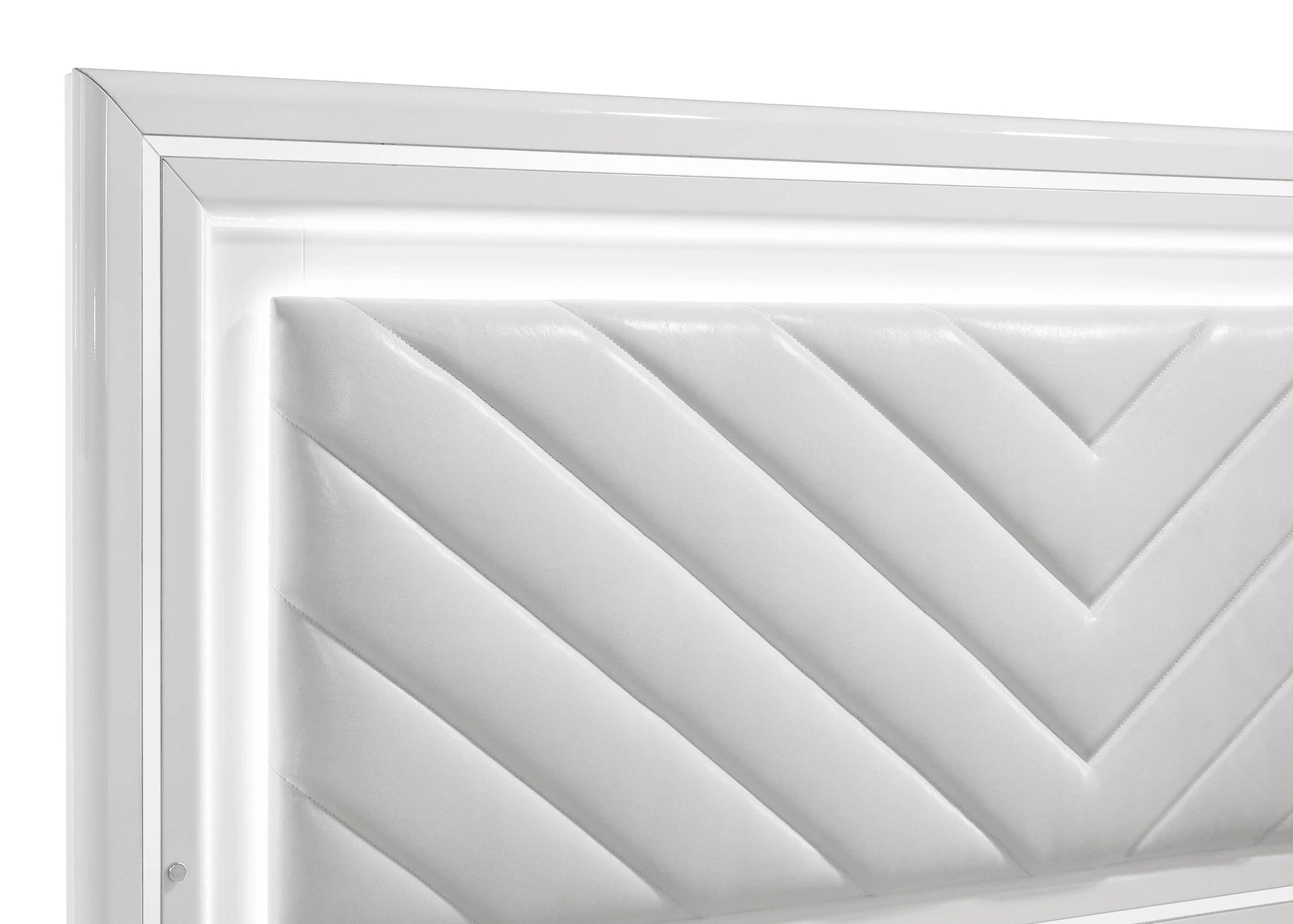 Cassia Panel Bed with LED Lighting