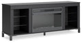 Cayberry 3-Piece Entertainment Center with Electric Fireplace image