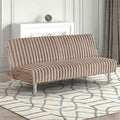 Hinwil Futon Sofa Bed Pink, Beige Grey, & Black