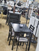 DINING SET 5PCS BLACK VIP PANTEK