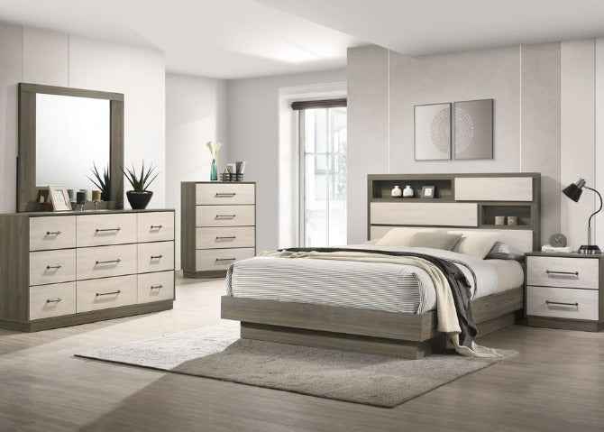 Combo Sierra - Dormitorio Moderno 5 Piezas