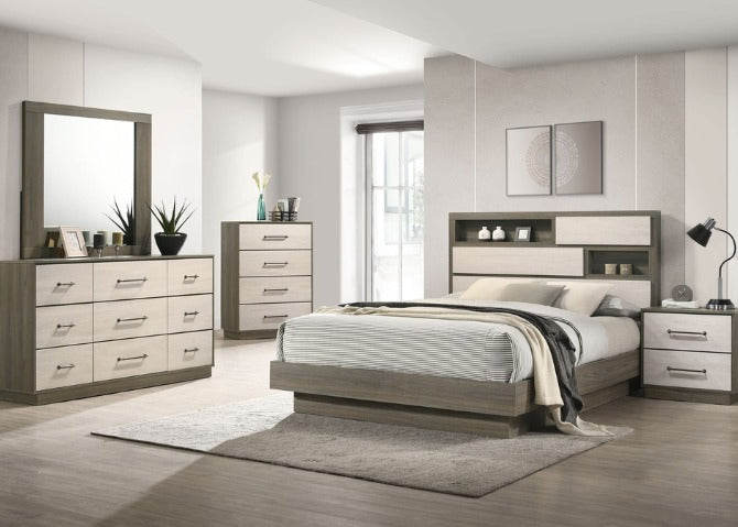 Combo Sierra - Dormitorio Moderno 5 Piezas