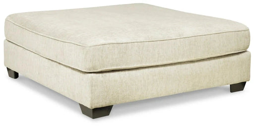 OVERSIZED ACCENT OTTOMAN