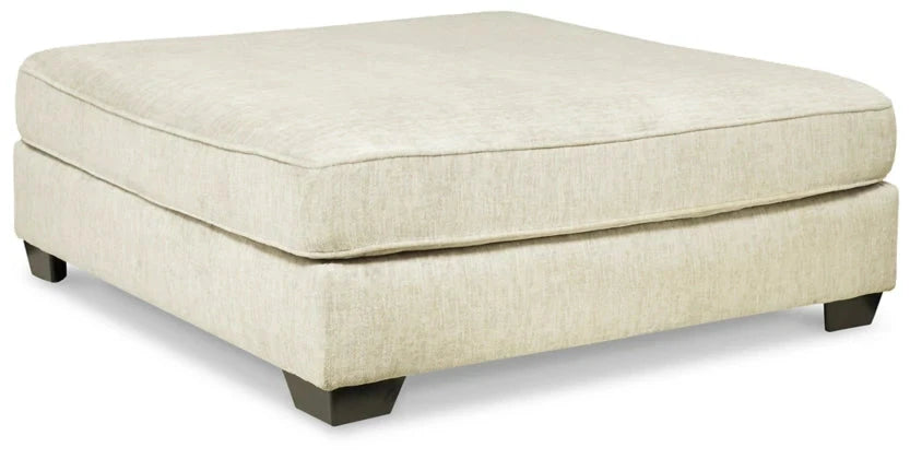 OVERSIZED ACCENT OTTOMAN