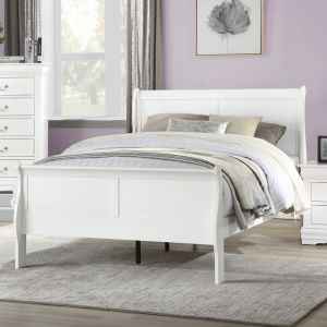 twin bed white