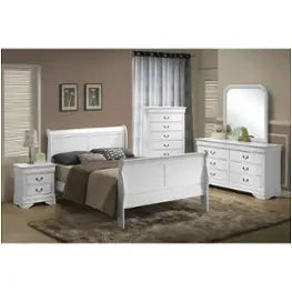 WHITE BEDROOM LOUIE PHILLIPE VIP SMART FURNITURE