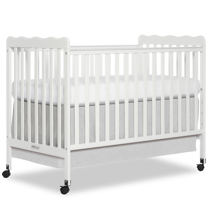 CRIB (WHITE) W MATTRESS VIP DREAM ON ME
