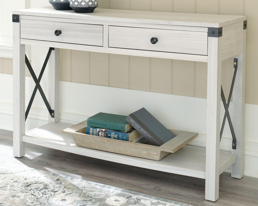 Console Sofa Table With 2 Drawers
