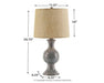 Magdalia - Ceramic Table Lamp (1/cn)