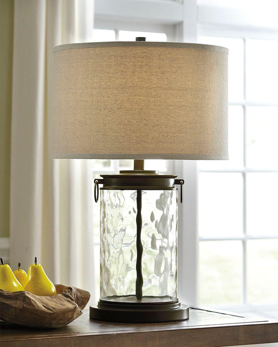 Glass Table Lamp (1/cn)