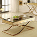 SUNDANCE Brass Coffee Table, Brass