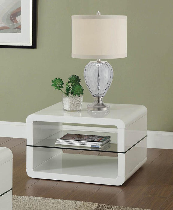 White End Table