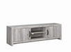 Grey Driftwood TV Console