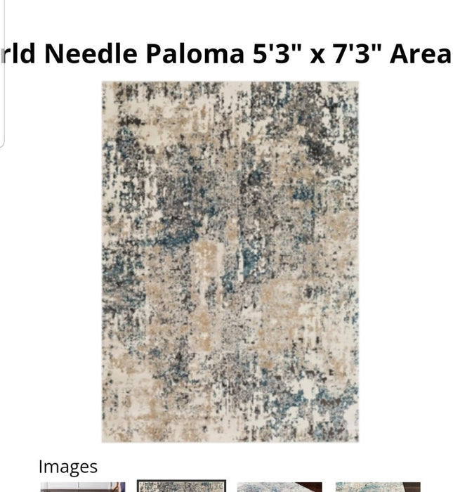 BLUE  RUG 5*7 VIP HENRY