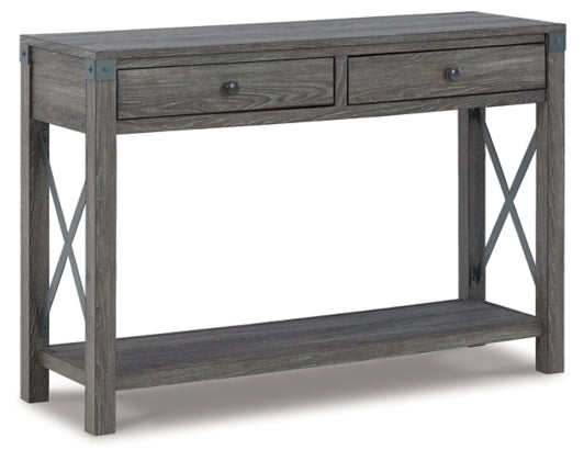 Sofa Table With 2 Drawers VIP Ashley Furniture