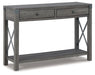 Sofa Table With 2 Drawers VIP Ashley Furniture