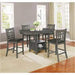 dining set 5 pcs counter hight