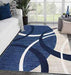 BLUE  RUG 5*7 VIP HENRY