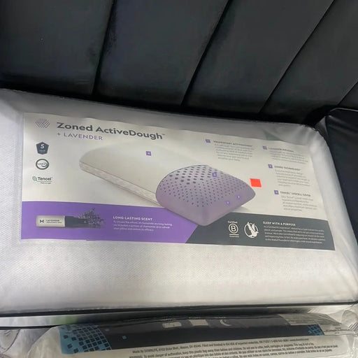 QUEEN  PILLOW Z  ZONED LAVANDER