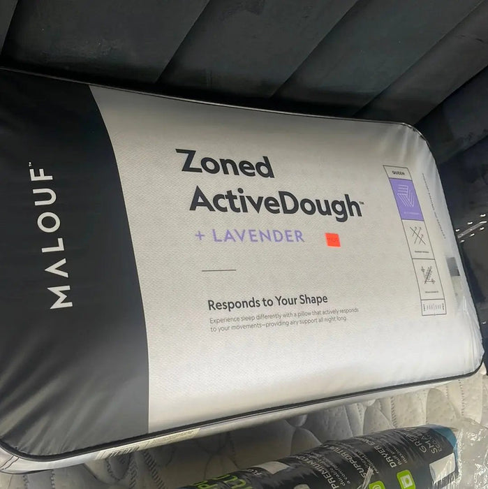 QUEEN  PILLOW Z  ZONED LAVANDER