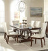 Dining Set in Cherry  9PCS